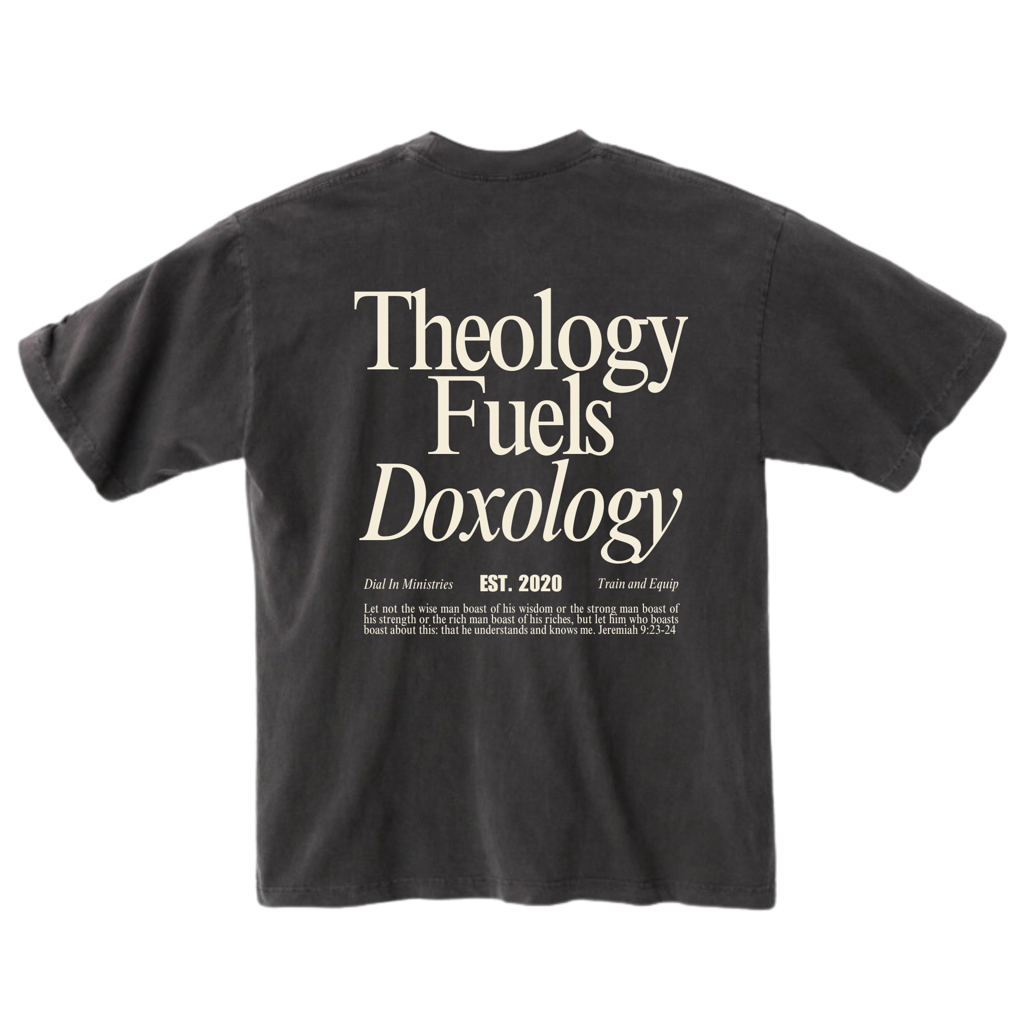 Theology Fuels Doxology Tee - Unisex
