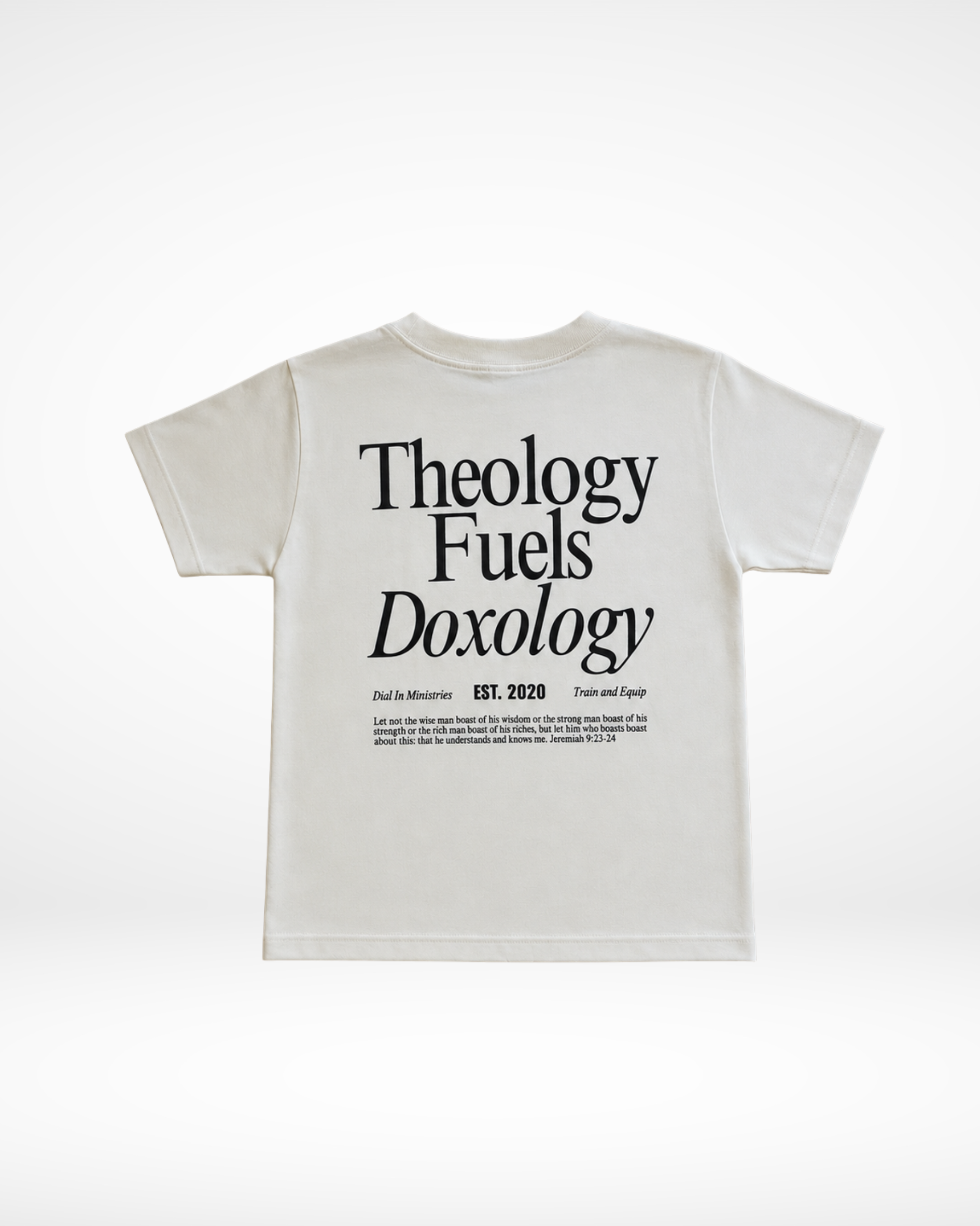 Theology Fuels Doxology Tee - Toddler