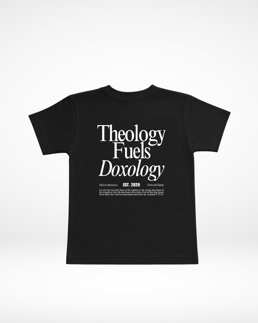 Theology Fuels Doxology Tee - Toddler