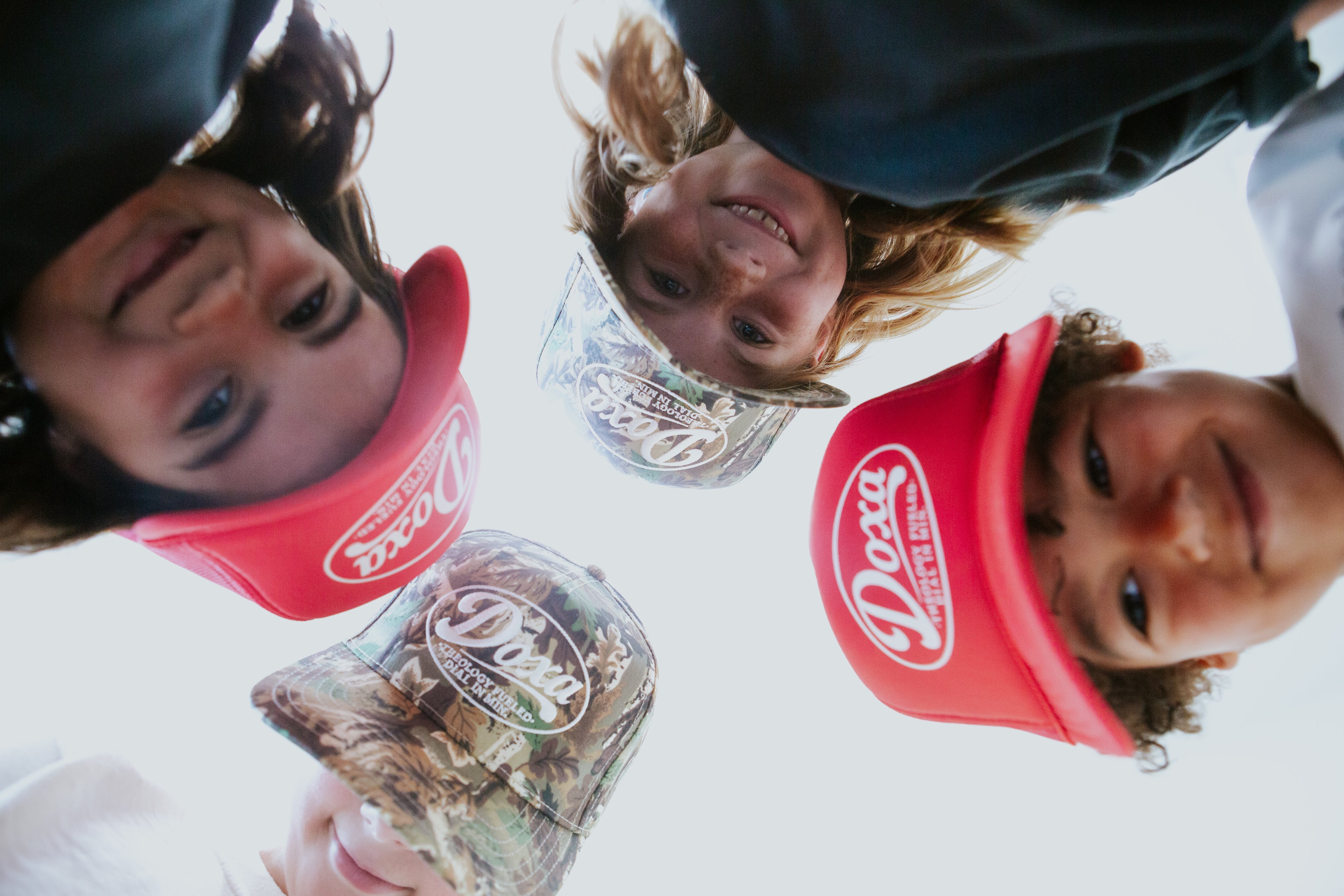 Doxa Red Trucker Hat