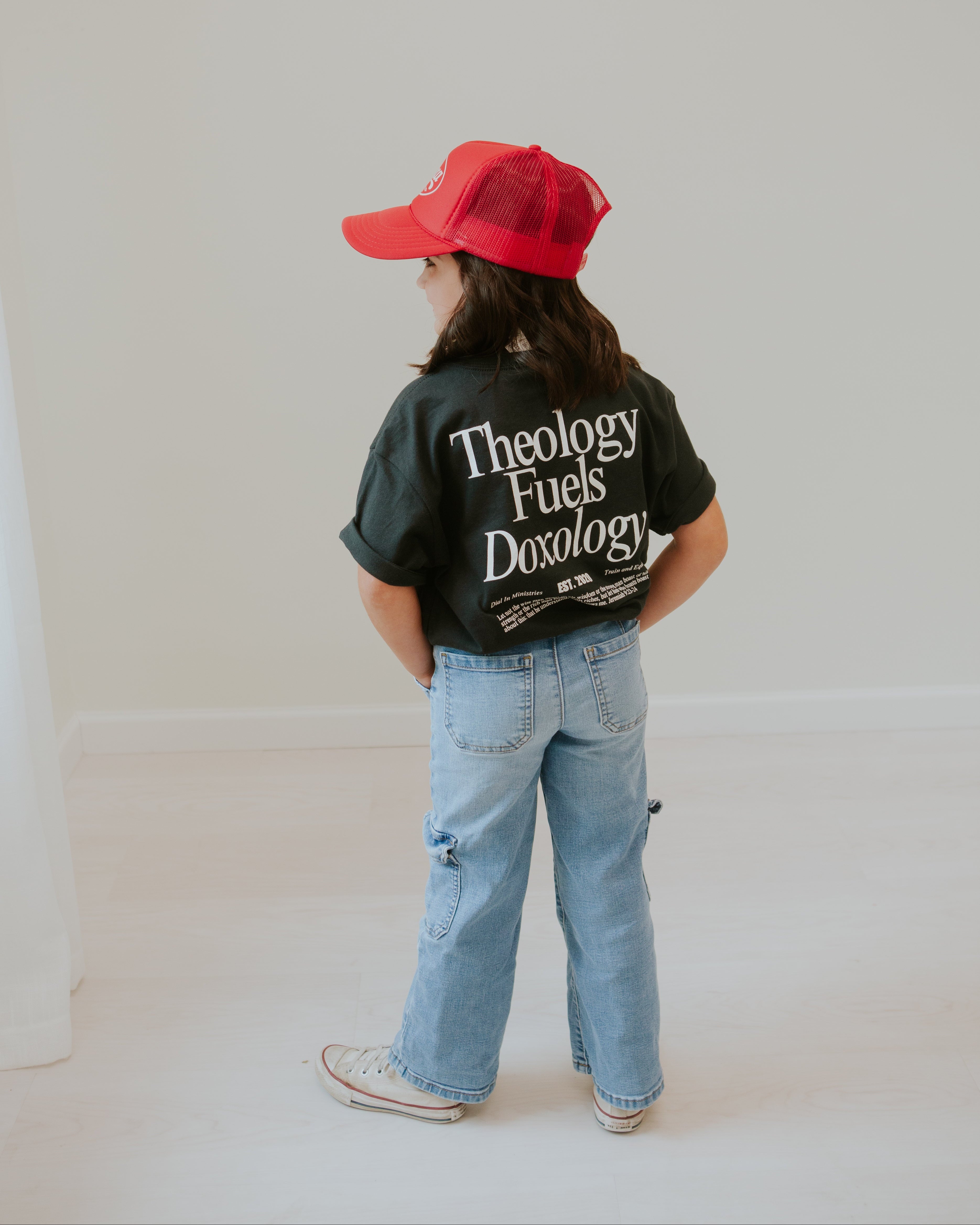 Theology Fuels Doxology Tee - Toddler