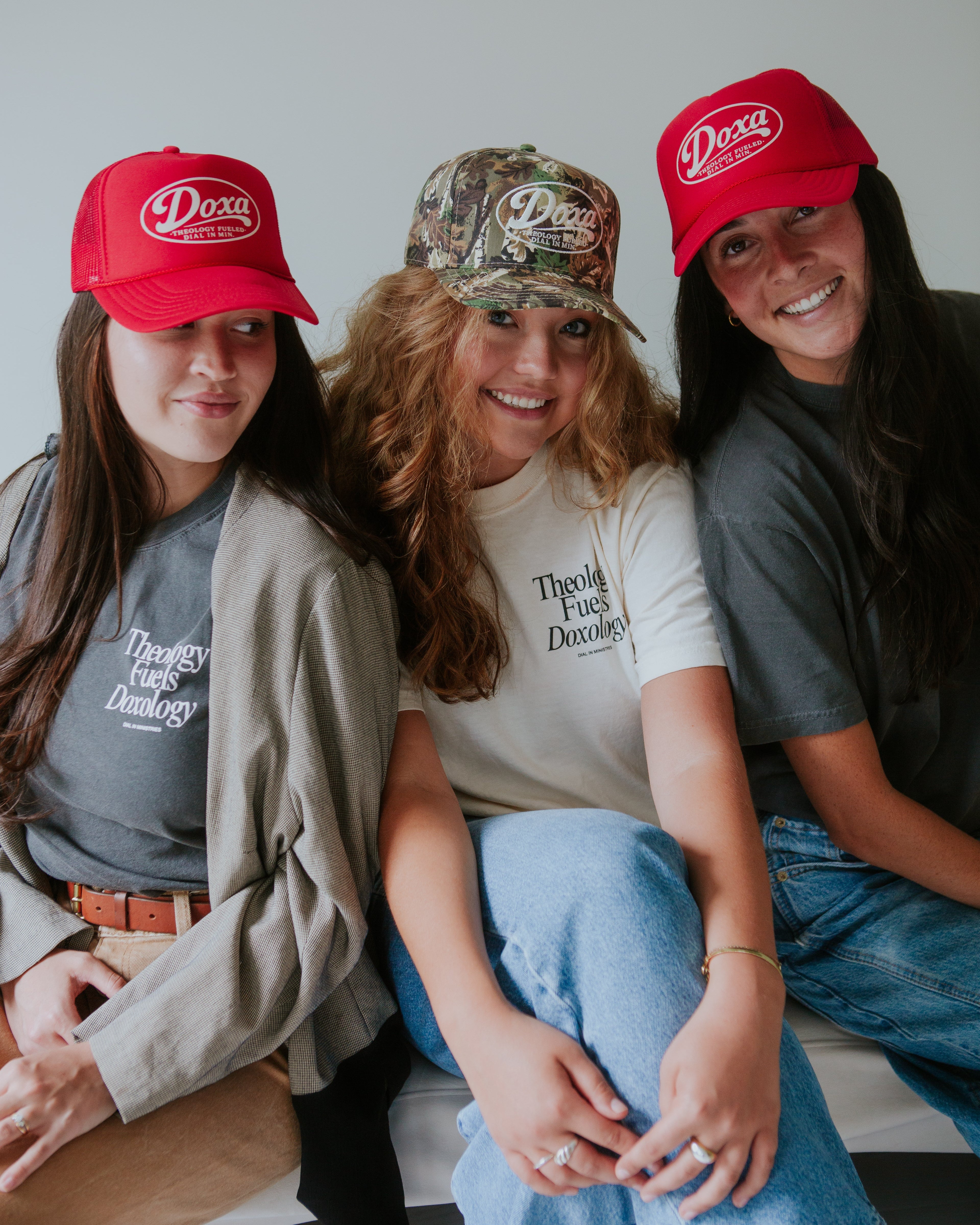 Doxa Red Trucker Hat