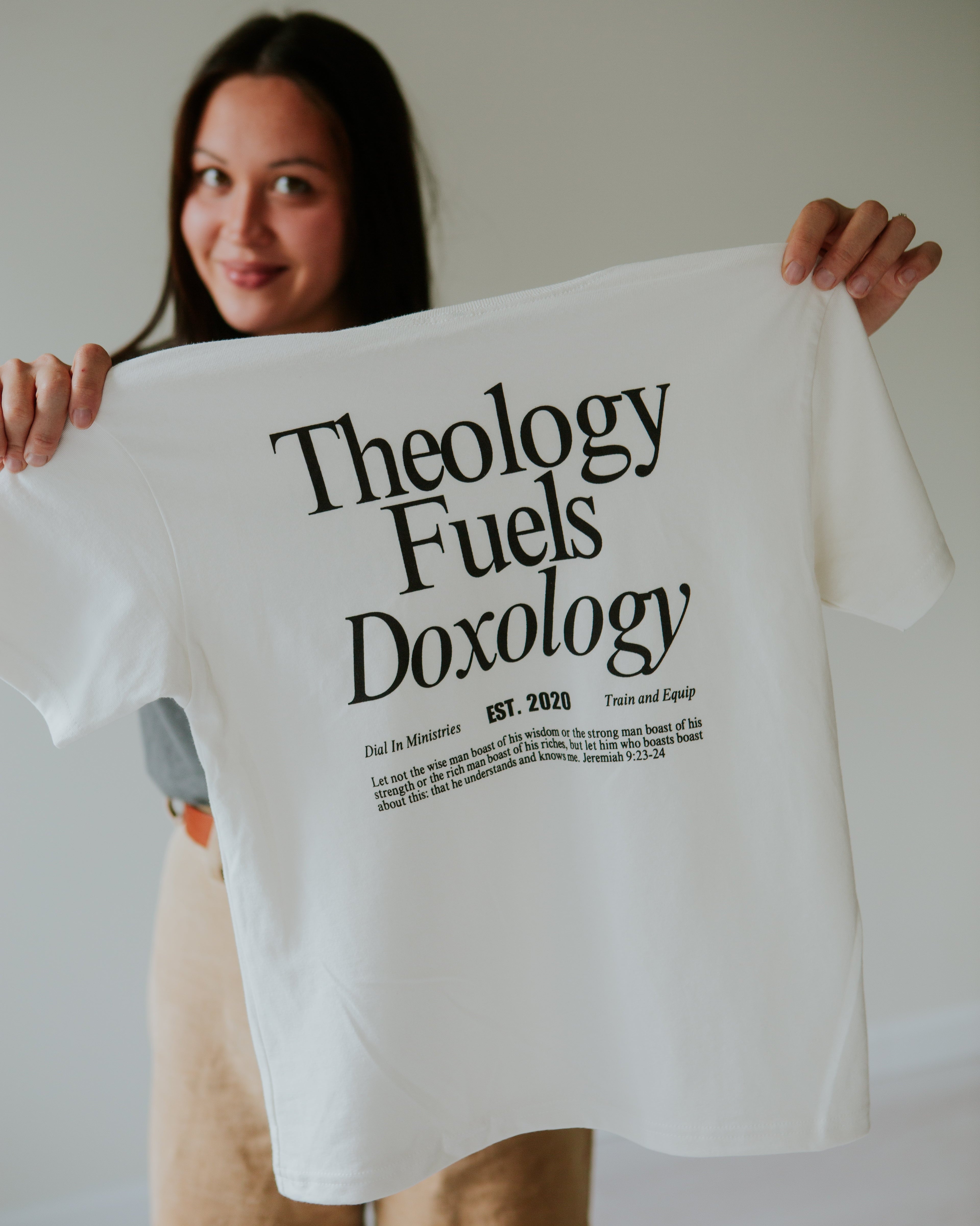 Theology Fuels Doxology Tee - Unisex