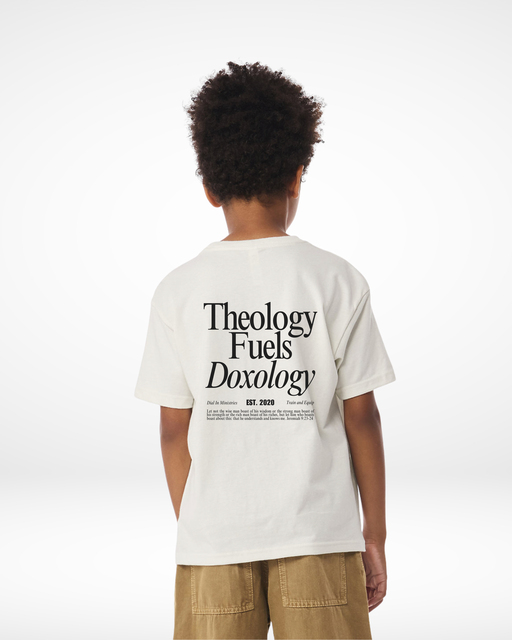 Theology Fuels Doxology Tee - Youth